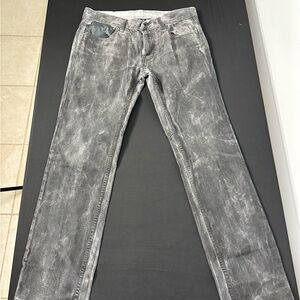 A/X Armani Exchange Distressed Gray Jeans